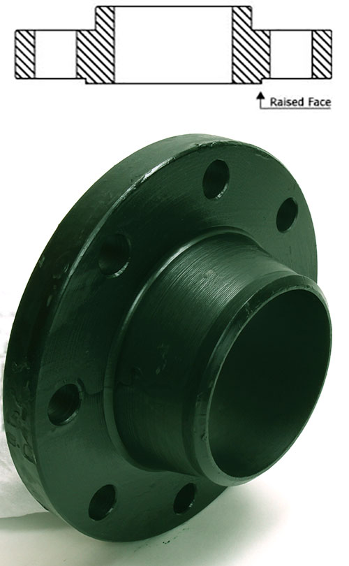 10 " - 150 lb  Weld Neck Standard Flange