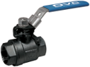 3/4"   2 Piece Ball Valve CS Threaded